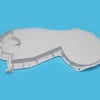 Asko Tumble Dryer Back Panel Cover TD-76/86 W.Gasket - Image 2