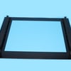 Cylinda Cooker & Hob Door Glass BIO21 6-260 Cyl 9005 Glu - Image 1