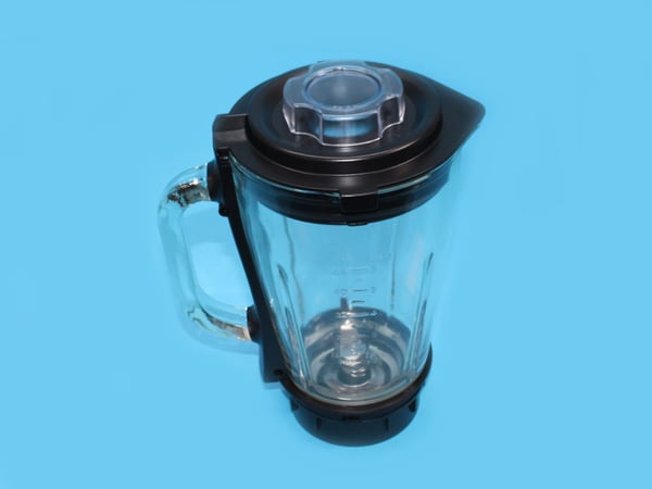 Glass Jar With Blade And Covers Ass'y