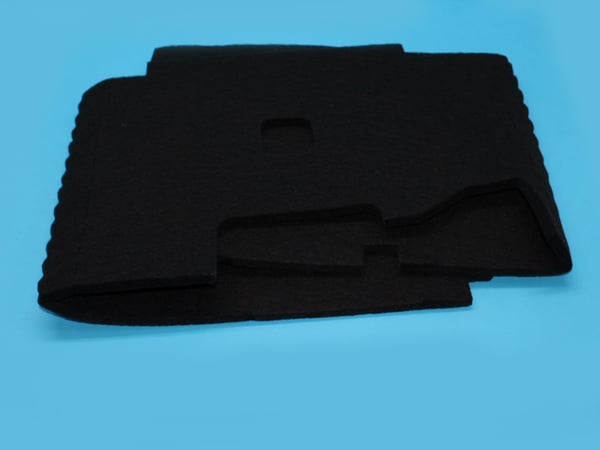 Tub Sound Insulation One-piece Black L