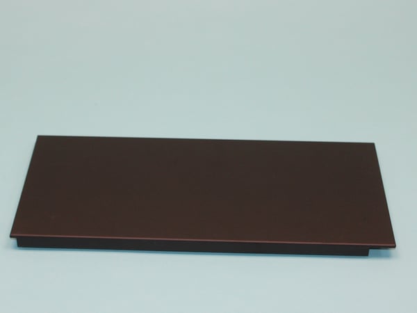 Front Panel Steel With Hinges Assy