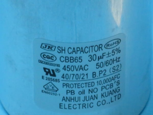 Compressor Capacitor 30UF-450V