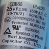 Hisense Air Conditioners Compressor Capacitor 25UF 450V - Image 2
