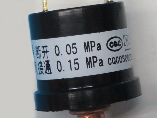 Pressure Switch Low Pressure