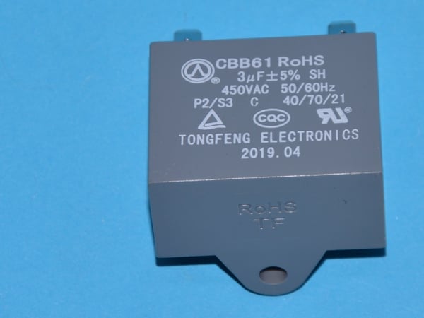 Fan Motor Capacitor 3UF 450V