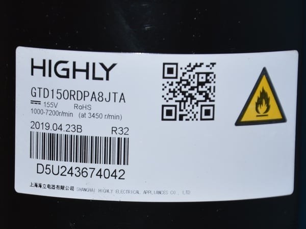 Compressor GTD150RDPA8JTA R32