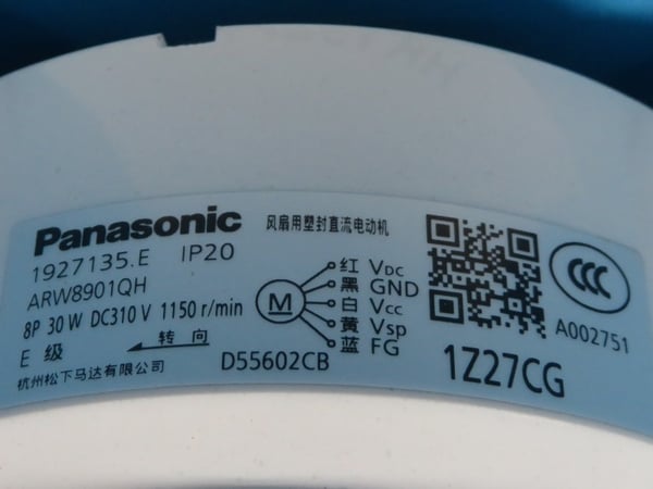 Fan Motor 310V DC 30W
