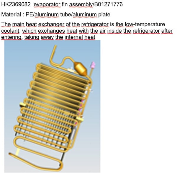 Evaporator Assy