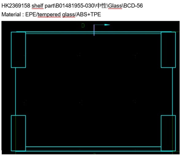 Glass Shelf Assy