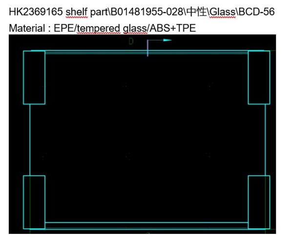 Glass Shelf Assy