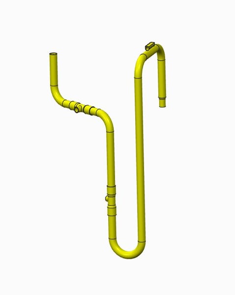 Pressure Tube Cu Assy