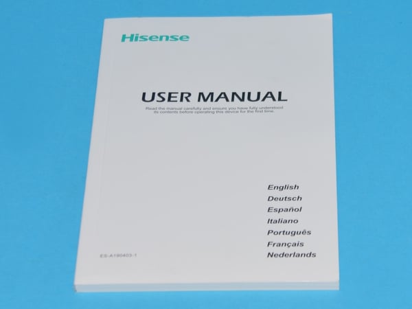 User Manual ES-A190403-1