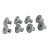 Electrolux Dishwasher 8 Pack Lower Wheels Basket Wheel Kit  - Image 2