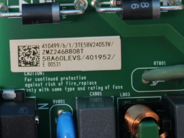 Main Board 58A60LEVS