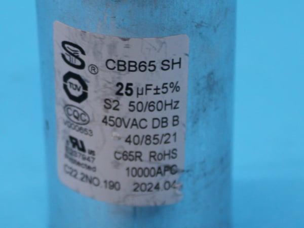 Compressor Capacitor 25UF 450V