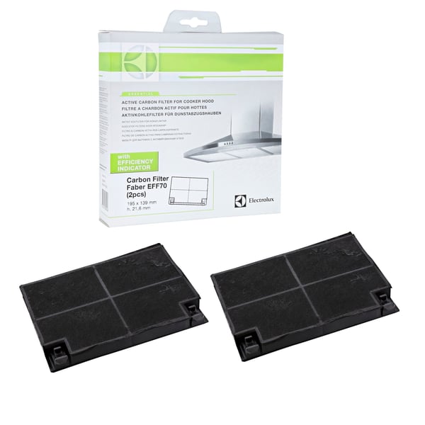 Carbon Filters, Pack of 2