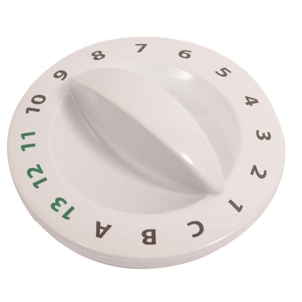 Wash Timer Knob Dial Switch White