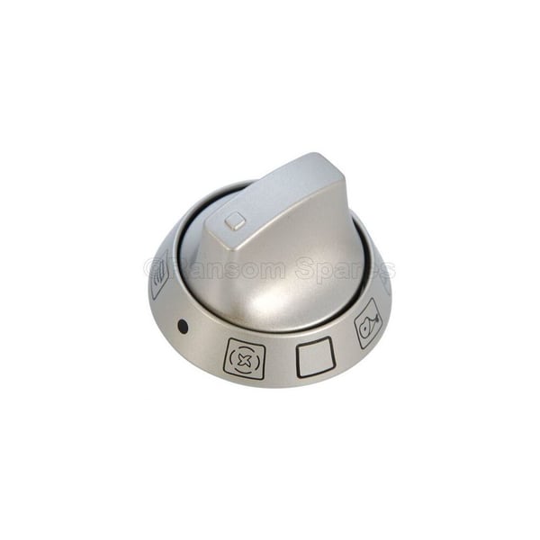 Main Oven Silver Function Control Knob Switch
