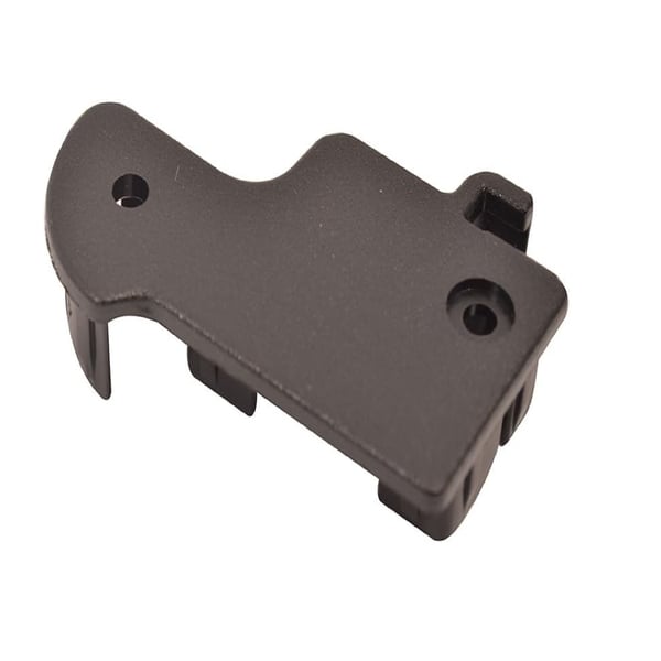 Main Oven Door End Cap Top Left END CAP LH TOP MAIN BLACK