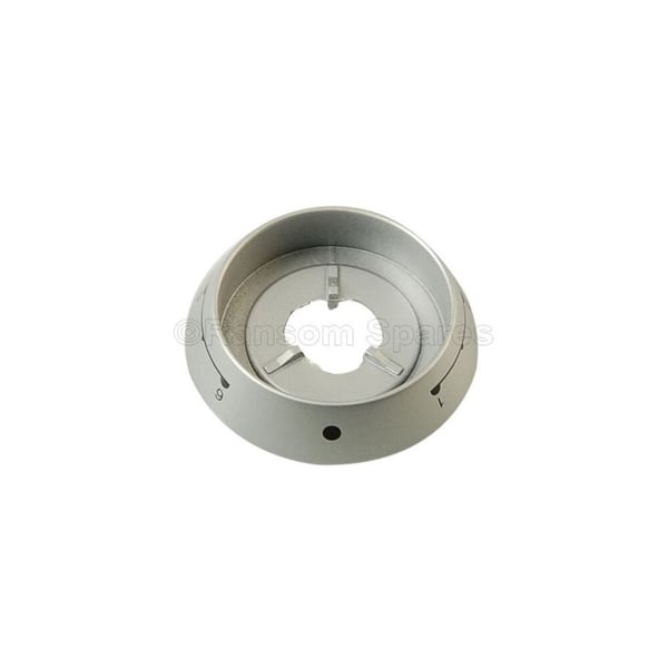 Silver Grill Knob Bezel