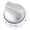 Hotpoint Cooker & Hob 6 Heat Control Knob Silver White - Image 1