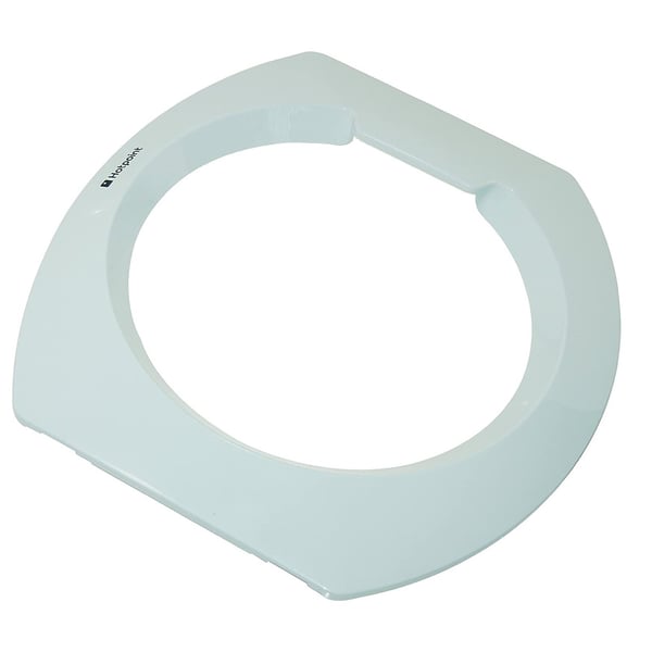 Door Trim Front Outer White Frame