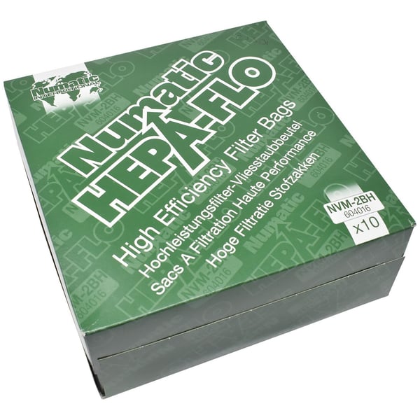 3 Layer Hepaflo Filter Bags X 10
