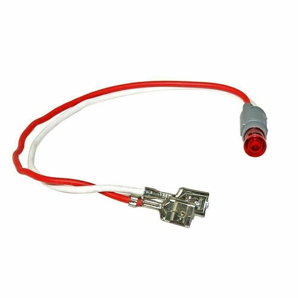Temperature Signal Lamp Red Bulb & Lens
