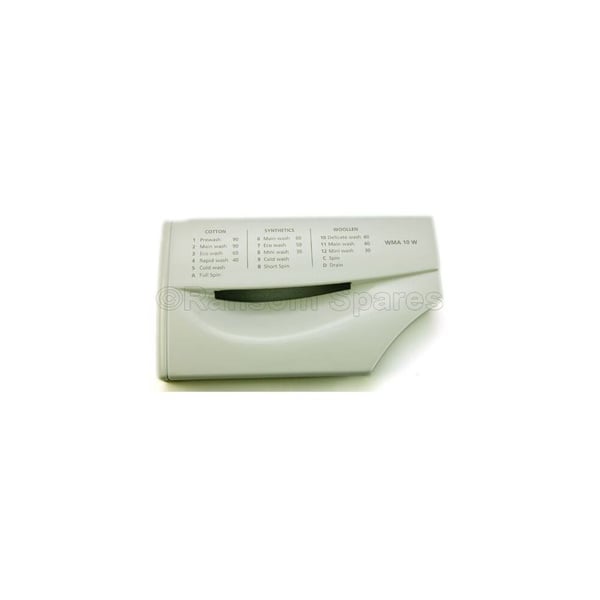 Detergent Drawer Front Cover