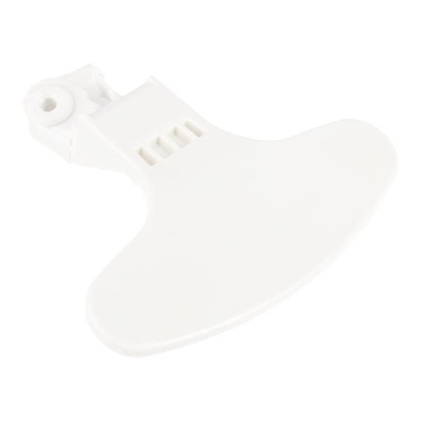 White Door Handle
