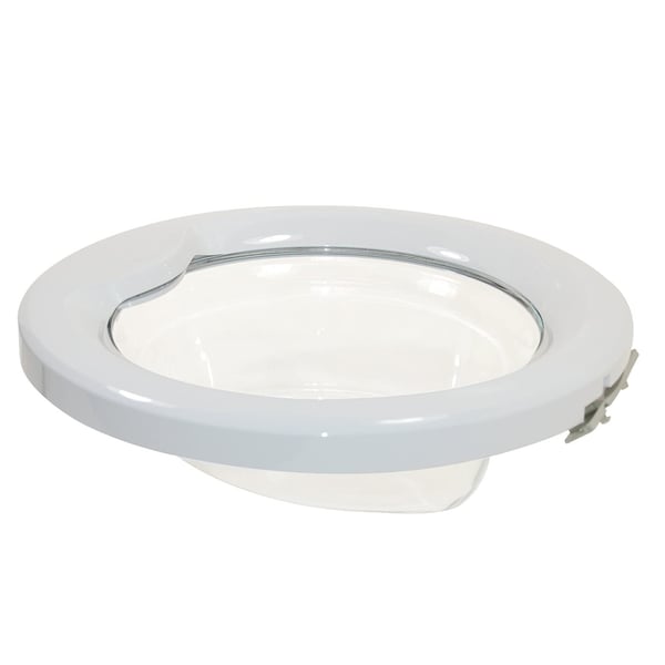 Door Glass Handle Hinge White