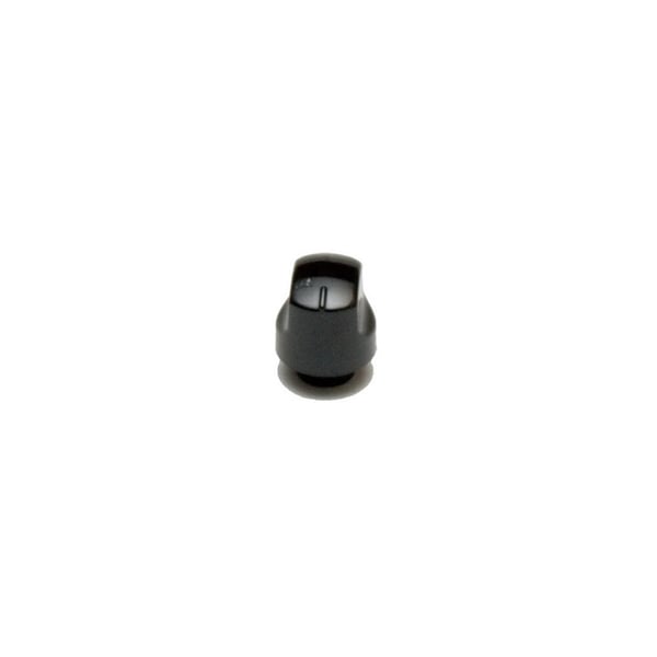 Hob Control Knob Black Switch