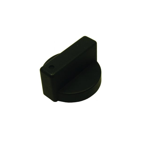Black Hob Control Knob