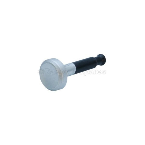 Timer Knob Button Chrome Silver