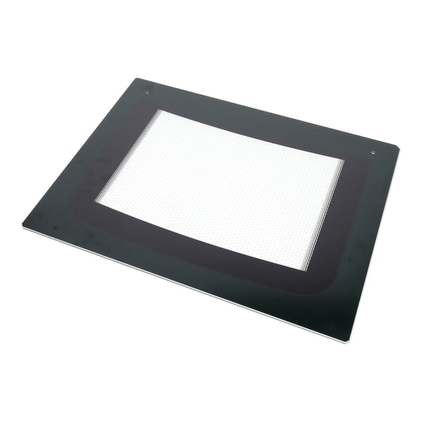 Main Oven Outer Door Glass Green