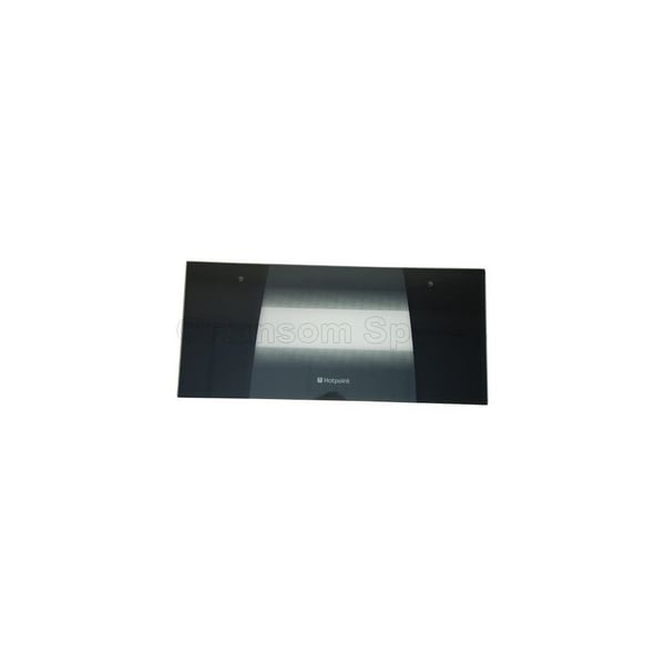 GLASS DOOR TOP BLACK