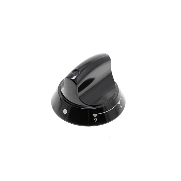Hob Temperature Control Knob Dial Black