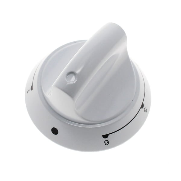White Temperature Control Knob 
