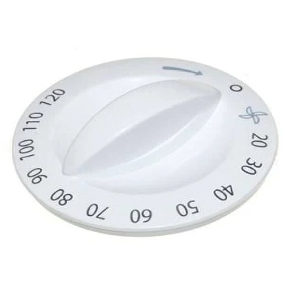 White Timer Knob Dial 