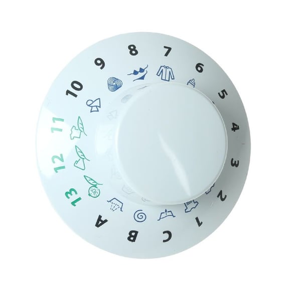Timer Control Knob White