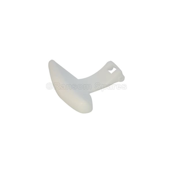White Door Handle 