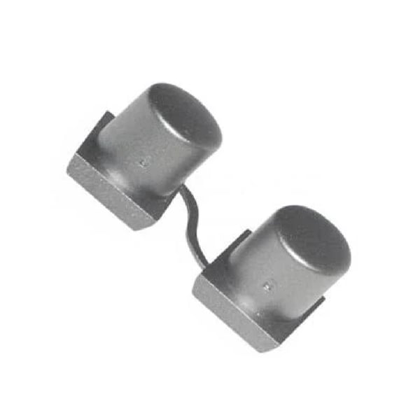 Silver Push Button Buttons