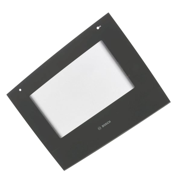 Glass front panel