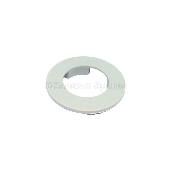 Knob Collar White Ring 