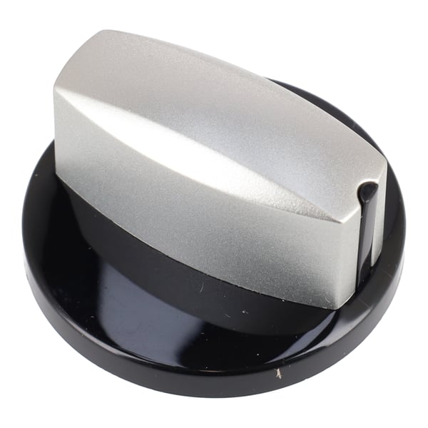 Hob Knob Switch Black & Silver