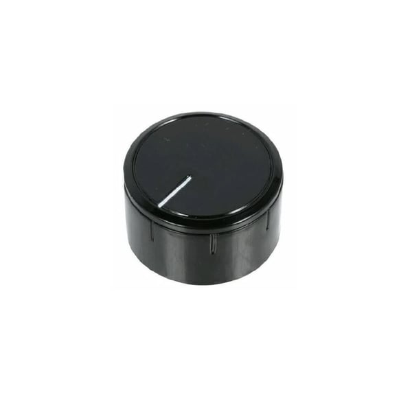 Hob Black Control Knob