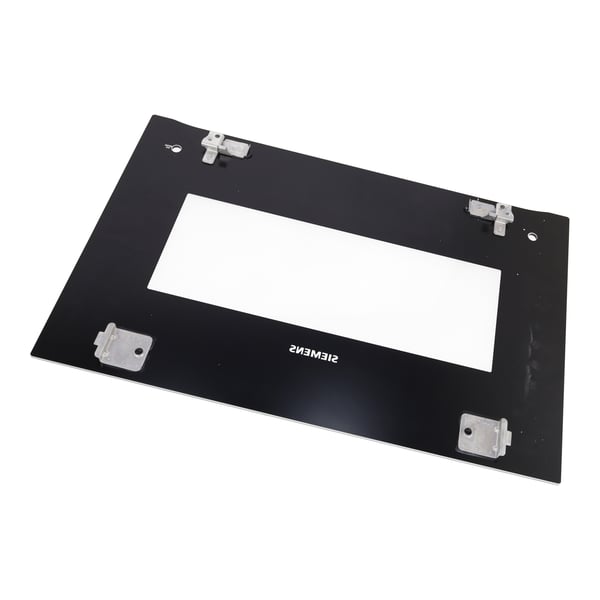 Glass front panel