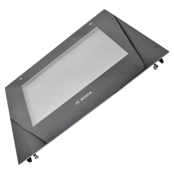 Glass front panel