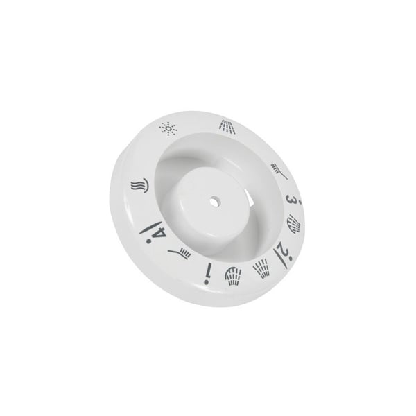 Cycle Programme White Knob Dial
