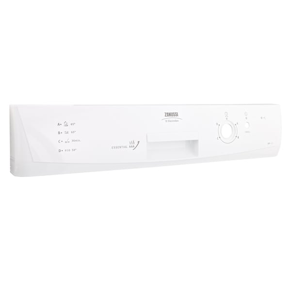 White Control Front Fascia Panel